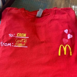 Cardi B and Grimace Birthday McDonalds classics